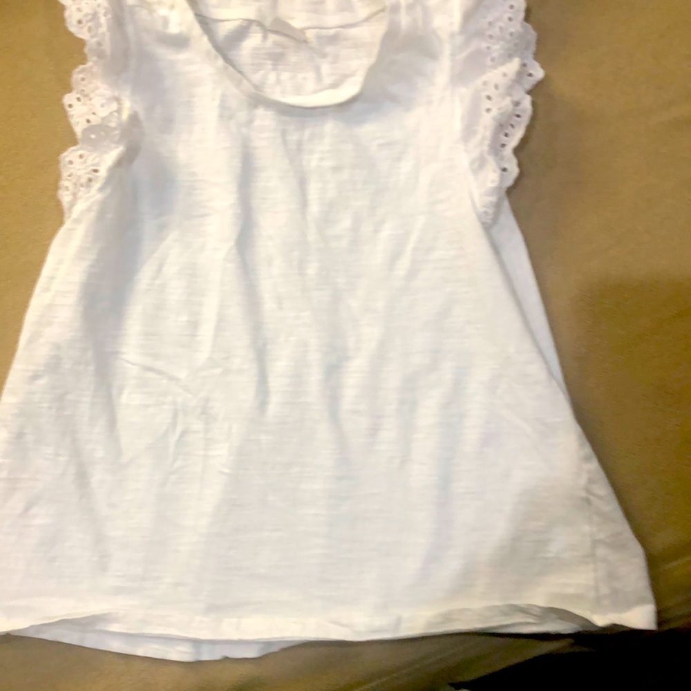 Gymboree White Short Sleeve Tee